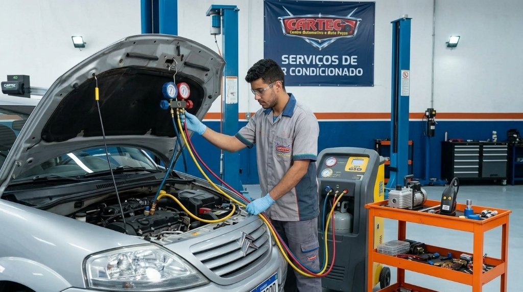 Serviço de Ar Condicionado Automotivo